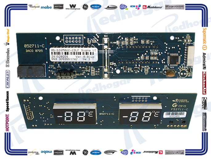 TARJETA CONTROL TERMPERATURA