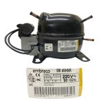 COMPRESOR 1/8 HP R134A 220v /50HZ BAJA/MEDIA/ALTA PRESIO DE RETORNO EMBRACO EMIE40HJP