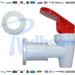 LLAVE BCA C/PALANCA ROJA CUERDA INT 3/8