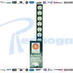 MULTICONTACTO ELECTROTEC 10 CONTACTOS NEGRO