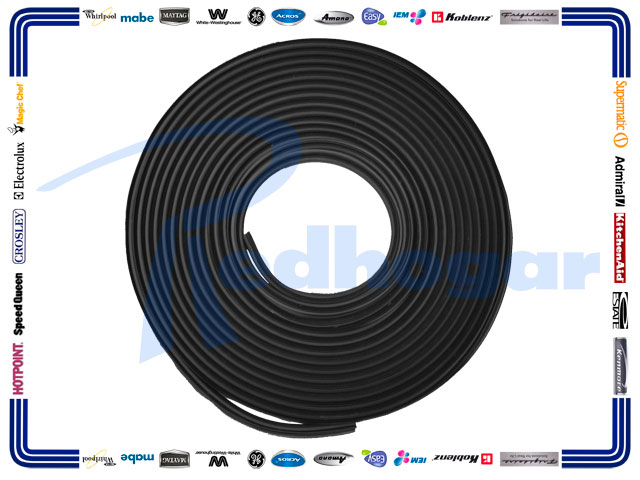 EMPAQUE ARPON NEGRO C/LARGA (12 MTS X ROLLO)