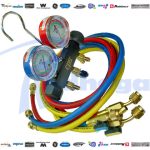 JGO MANOMETRO ALUMINIO R22,R404A,R410A