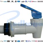 LLAVE BCA C/PALANCA AZUL CUER. 5/8