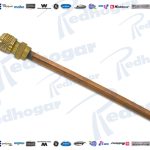 VALVULA CARGA 1/4 TAPON H 5 CM SUST 87702  MDVC