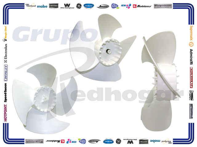ASPA VENTILADOR 4 ASPAS 16 1/2 CMS MISMA WR1973453G003